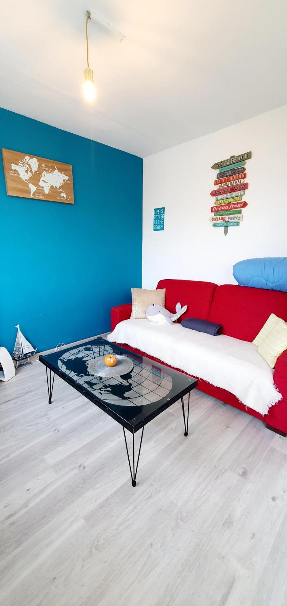 Le Paradis Bleu- Front De - Travaux Recents Apartment *
