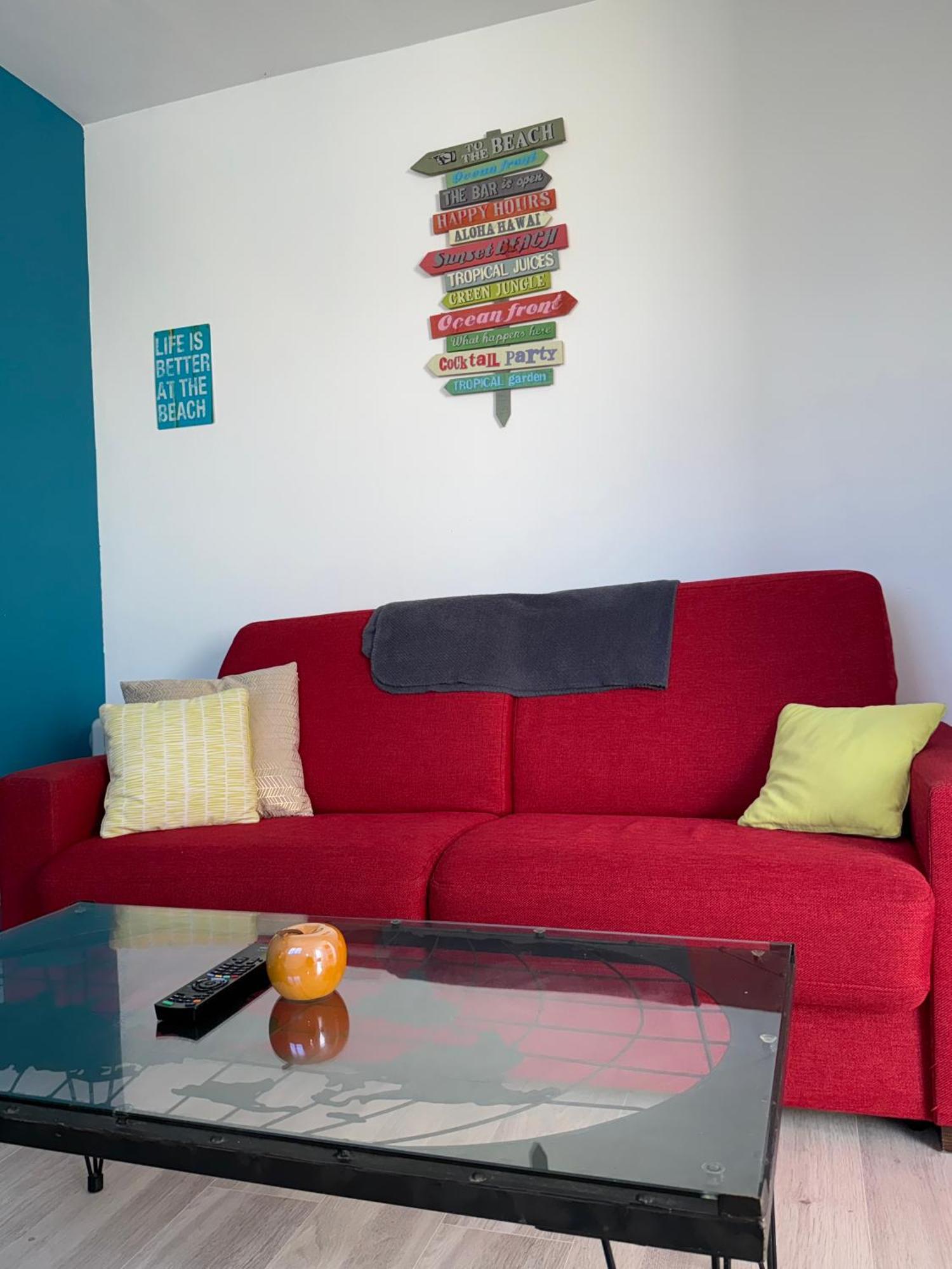 Le Paradis Bleu- Front De - Travaux Recents Apartment *